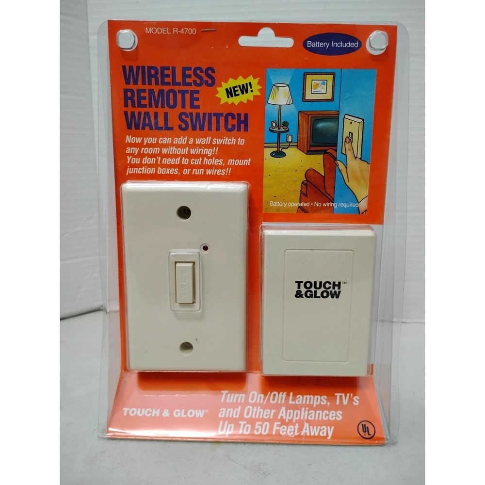 Remote Control Outlet Wireless Module Light Switch Lights Lamps Fans Vintage NEW